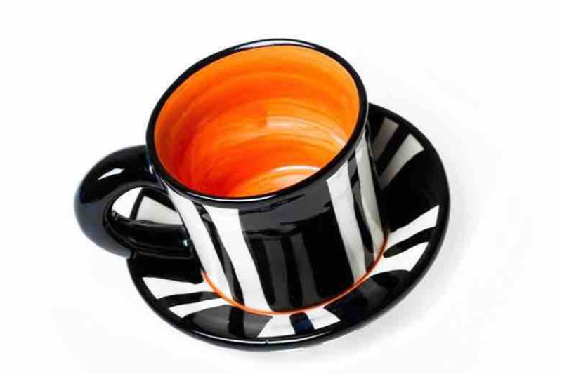 Black and White range — hand-painted pottery by Reckless Designs