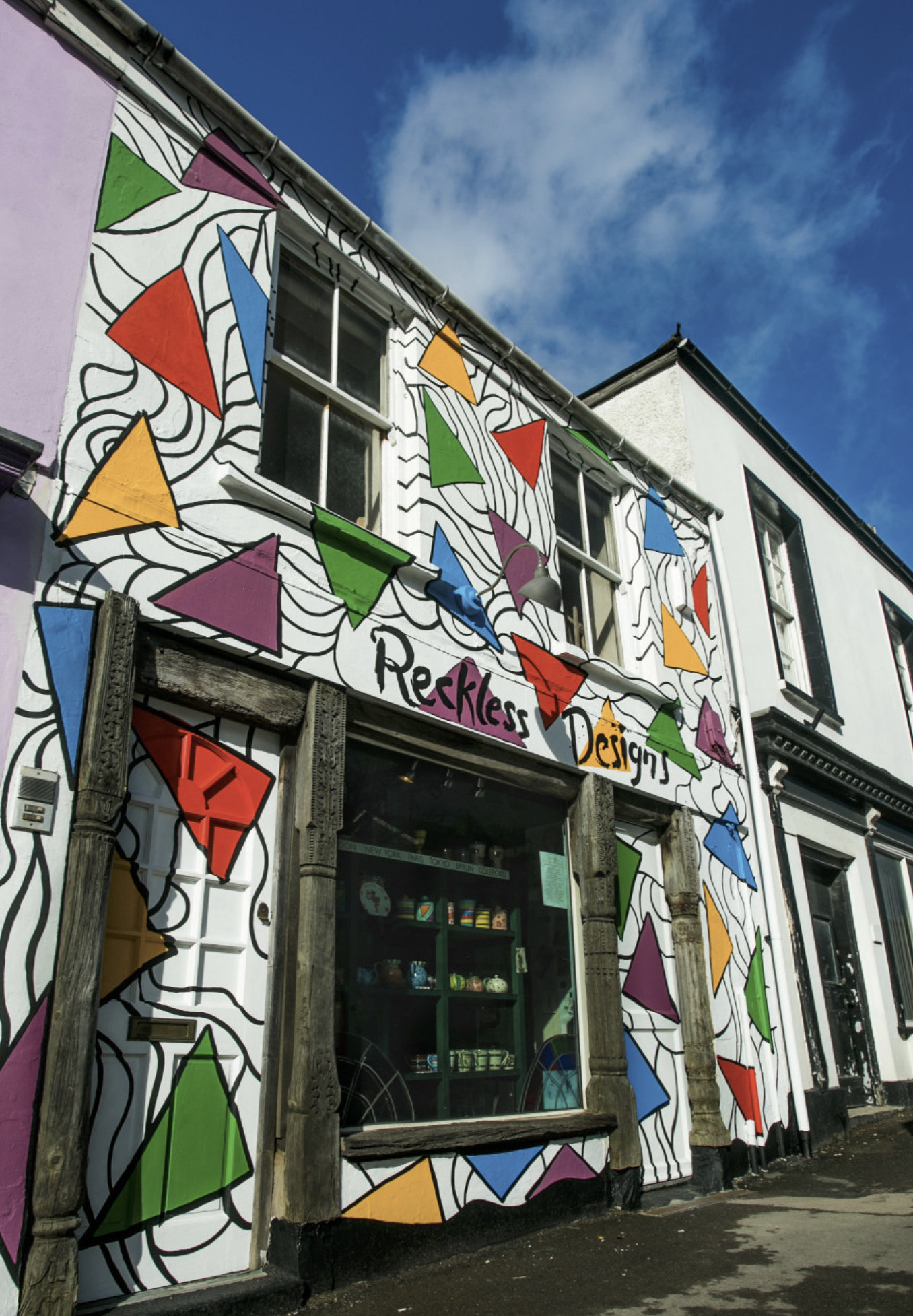 The shop front - Reckless Designs, Coleford